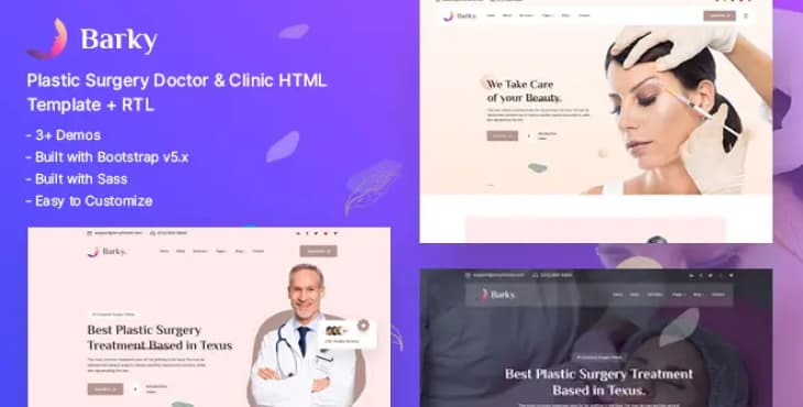 Barky – Healthcare & Medical Surgery HTML Template