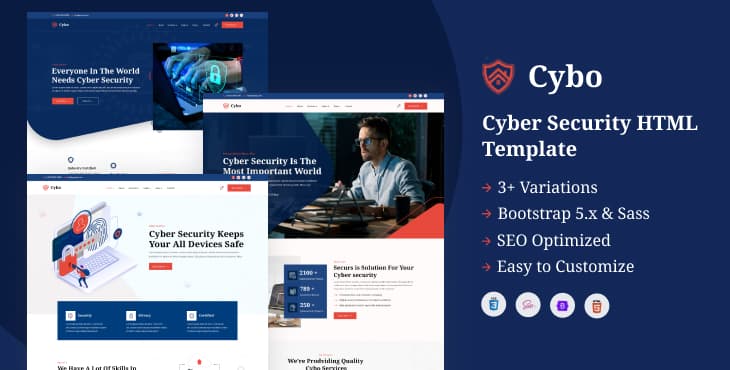 Cybo – Cyber Security HTML Template