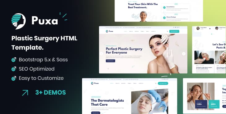 Puxa – Plastic Surgery HTML Template