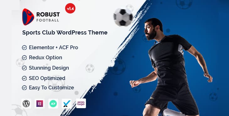 Robust – Sports Club WordPress Theme