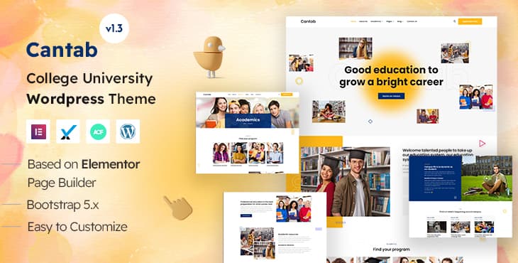 Cantab – College University WordPress Theme