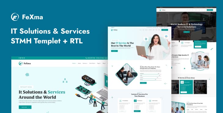 Fexma – IT Solutions & Services HTML Template