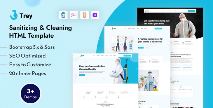 Trey – Sanitizing and Cleaning HTML Template