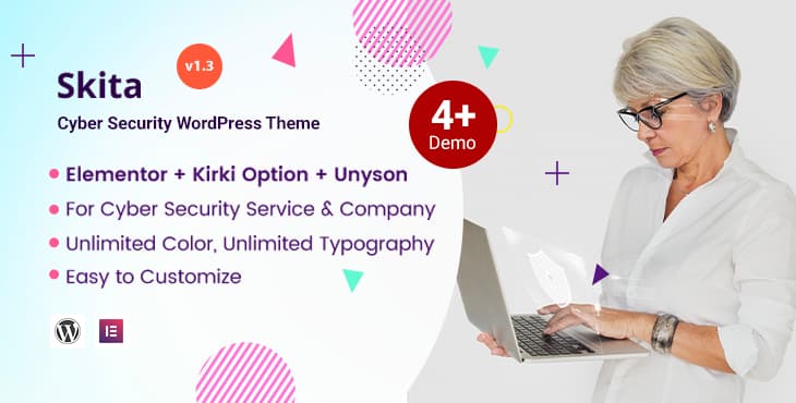 Skita – Cyber Security Company WordPress Theme