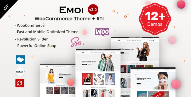 Emoi – WooCommerce WordPress Theme